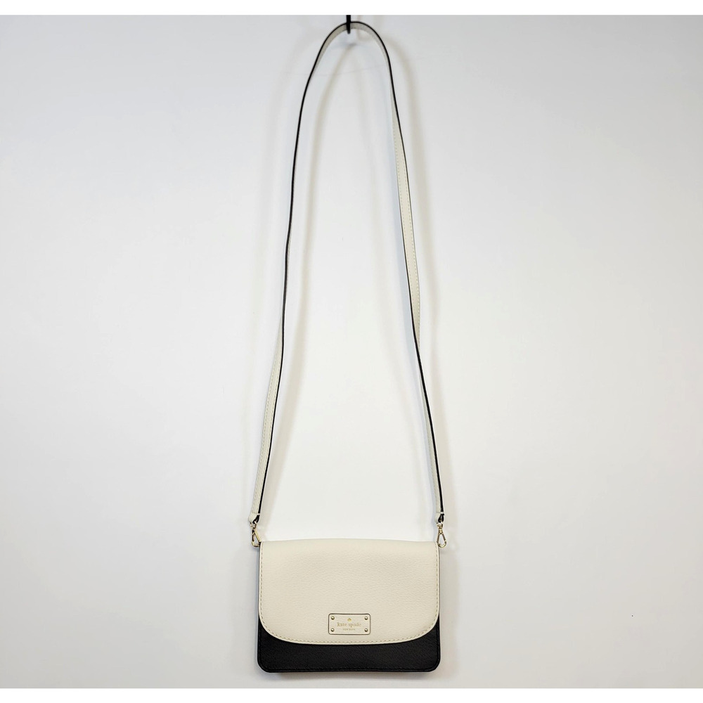 Kate Spade Crossbody Bag Womens Small Muiticolor Leather Pebble Colorblock Purse - Picture 2 of 16